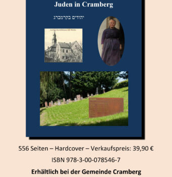 Buchveröffentlichung: Juden in Cramberg